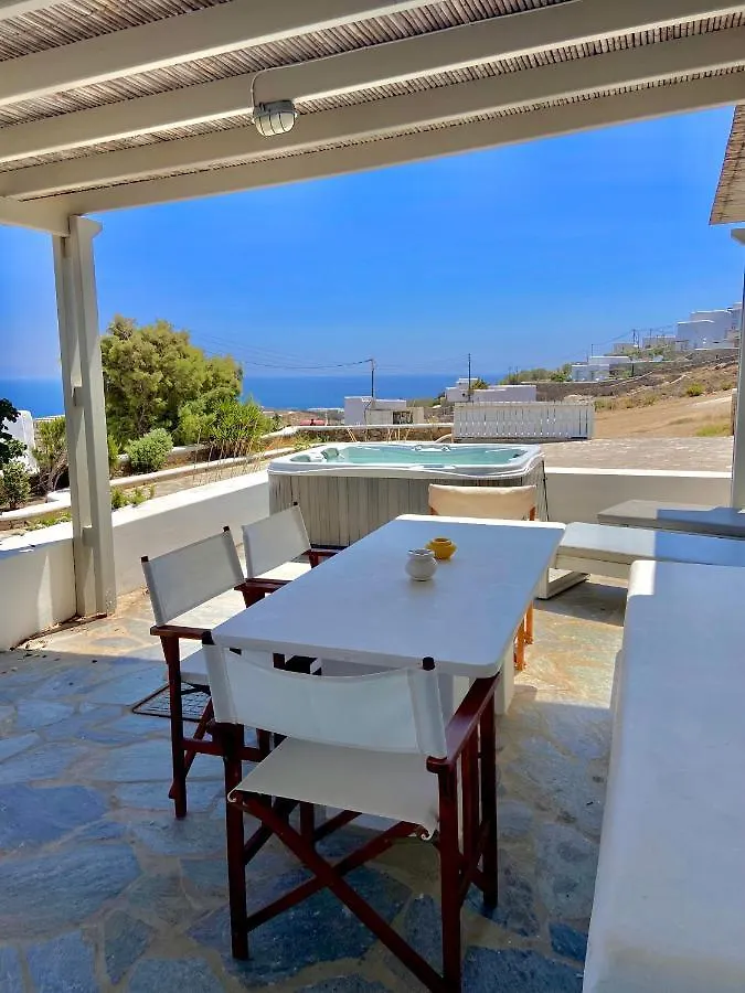 Semesterbostad Sea Esta Private Villa With Jacuzzi - Mykonos Elia